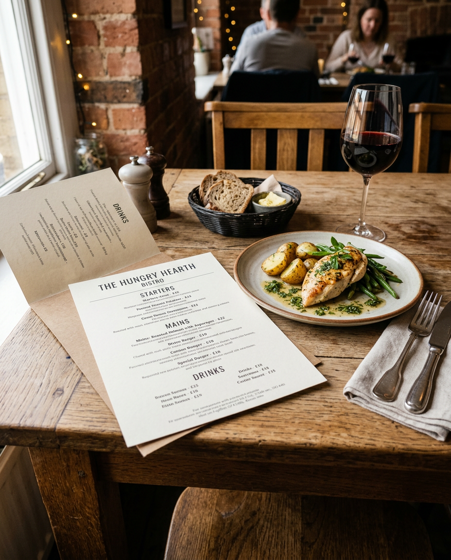 Restaurants & Food website design