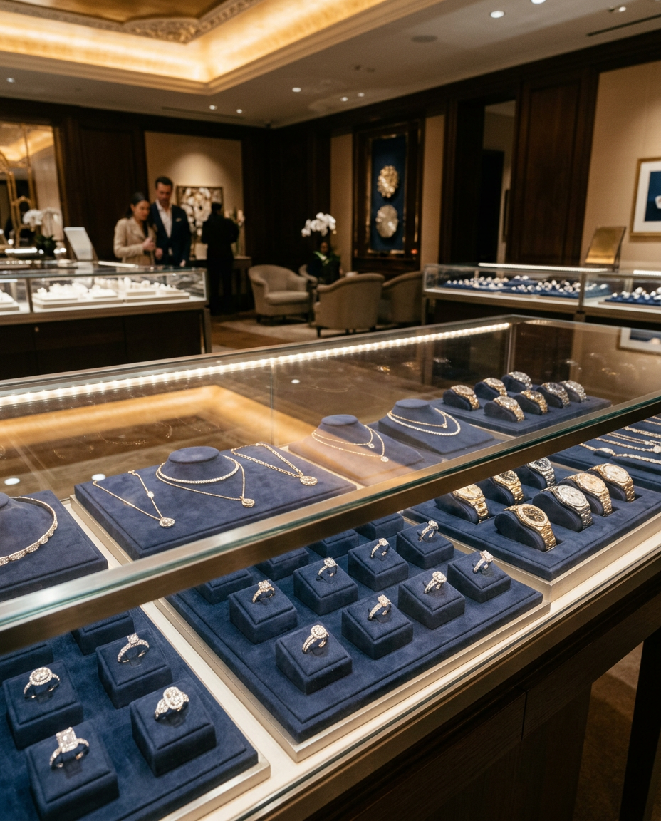 Jewelry & Luxury Retail website design