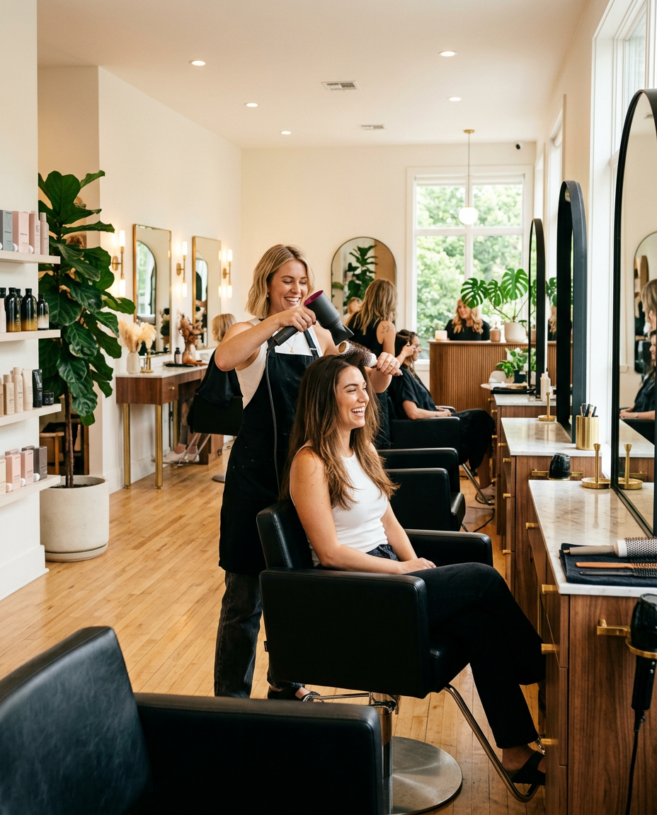 Beauty Salons & Spas website design