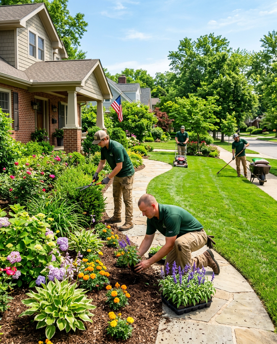 Landscaping & Outdoor website design