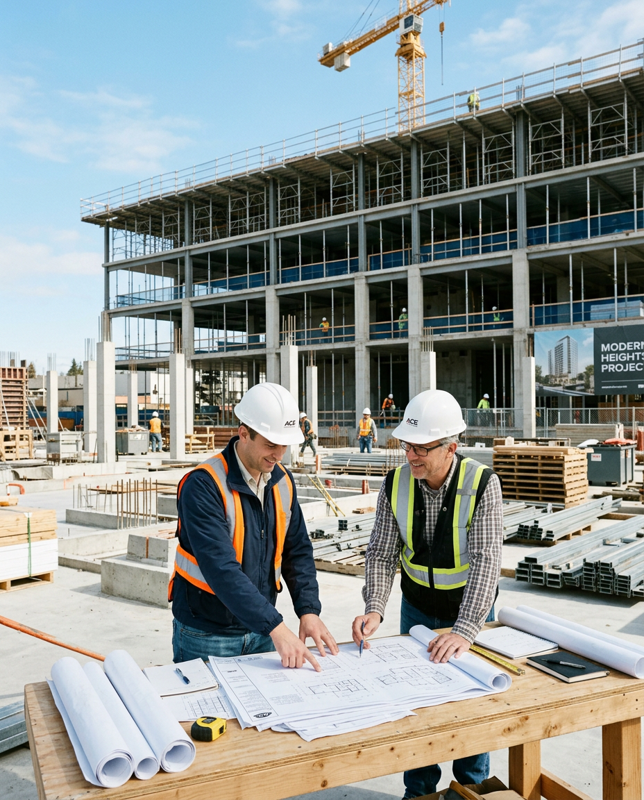 Construction & Development website design